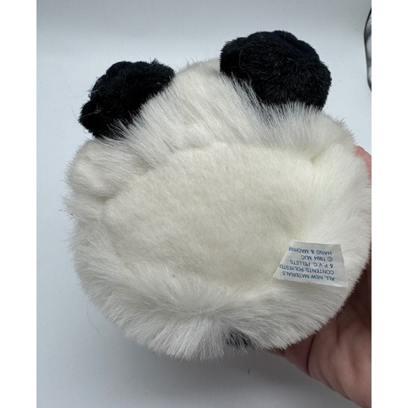 1997 TY  Puffkins Peter Panda Plush Stuffed Animal Heart w tags - Picture 8 of 10